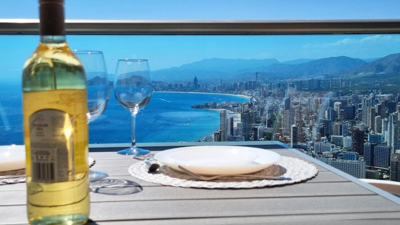 Planta 39 - Impresionantes Vistas Al Mar Apartment Benidorm Bagian luar foto